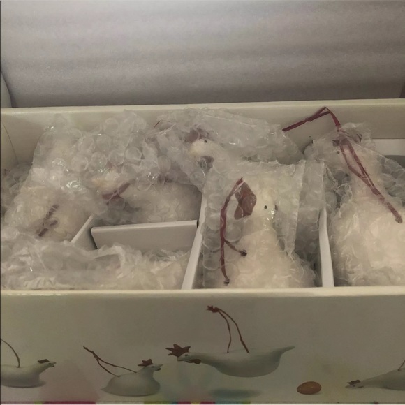 Catherine Hunter poules boules 6 piece ornament - Picture 8 of 8